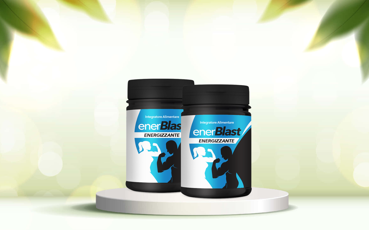 Scopri EnerBlast: energia e concentrazione al top per sport e lavoro